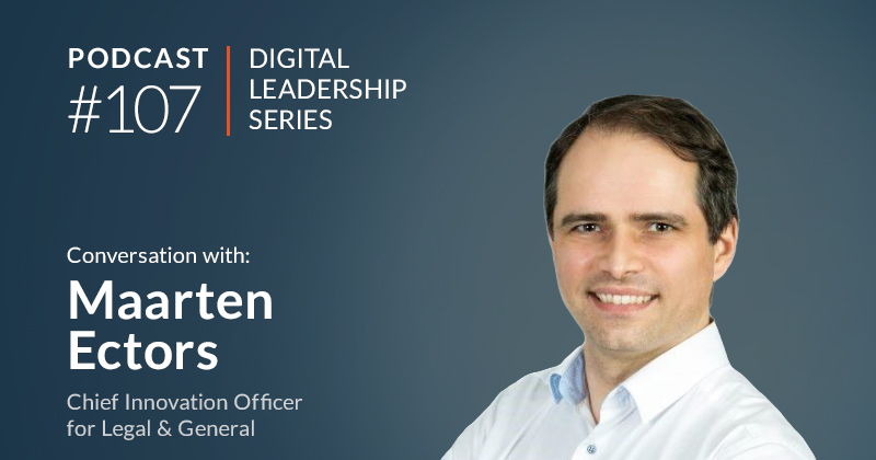 Podcast 107 - Maarten Ectors - headshot of man in white shirt