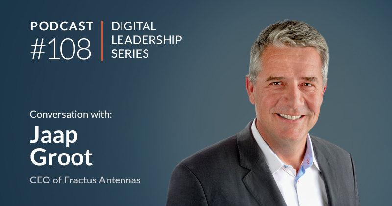 Podcast #108: Jaap Groot, Headshot of man with grey hair in suit