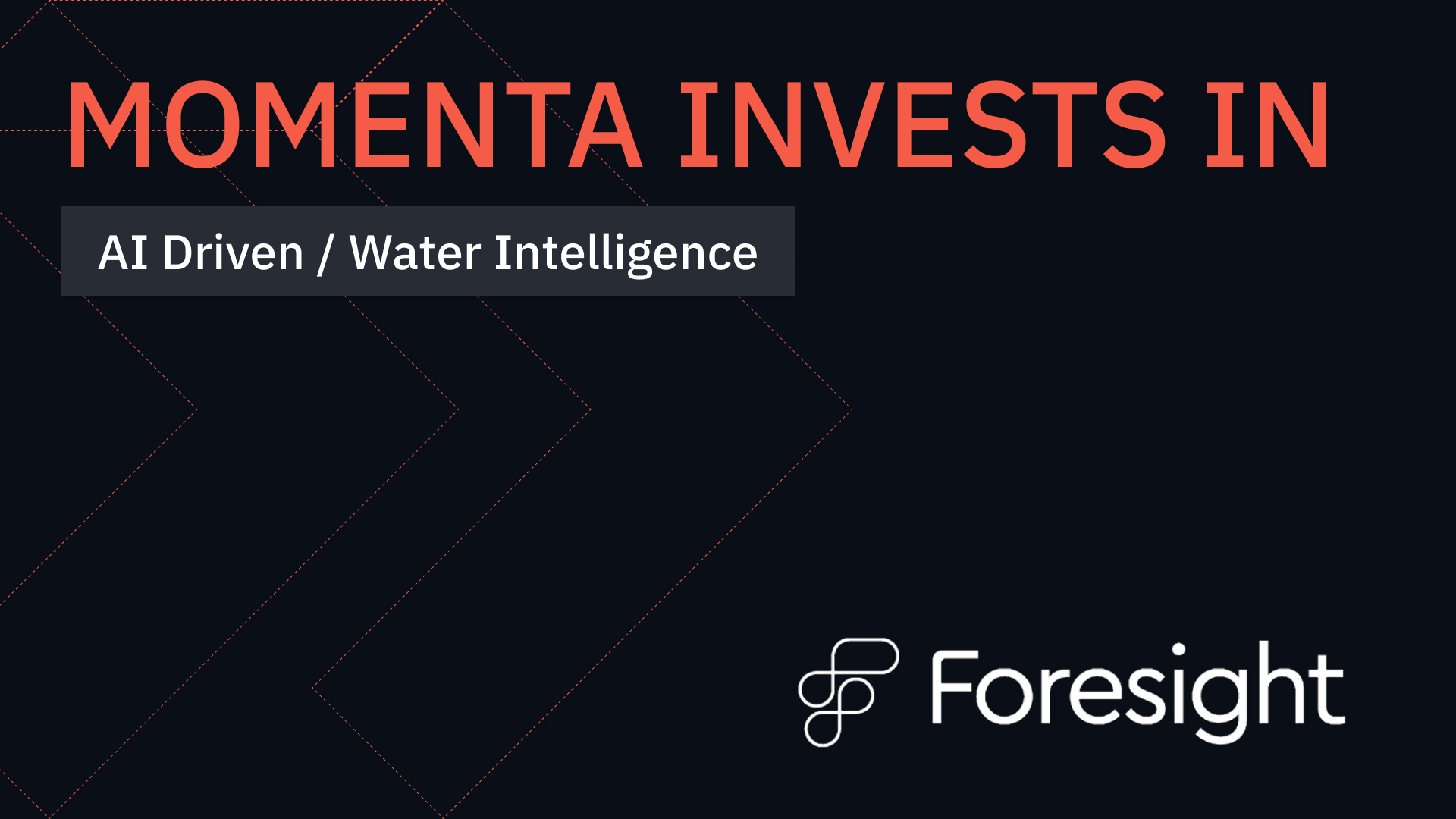 Momenta invests in Foresight.AI