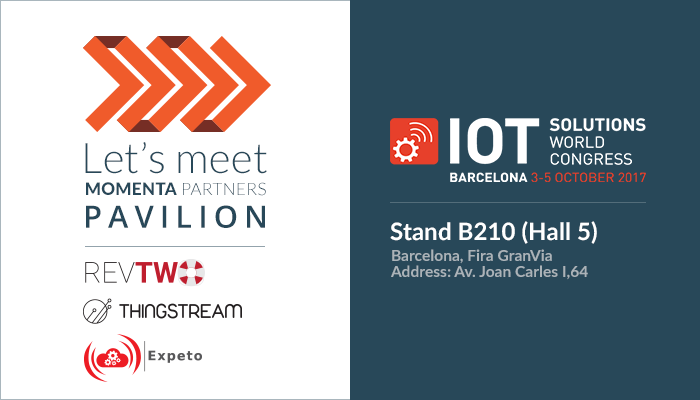 Momenta Pavilion at IoT Solutions&nbsp;World Congress in Barcelona
