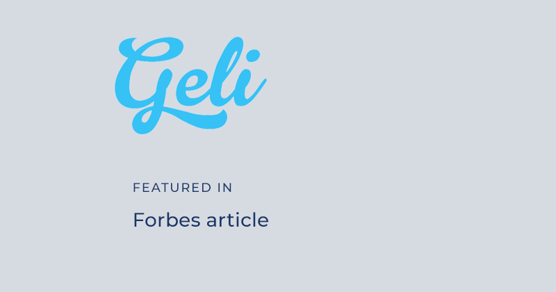 GELI featured in Forbes article