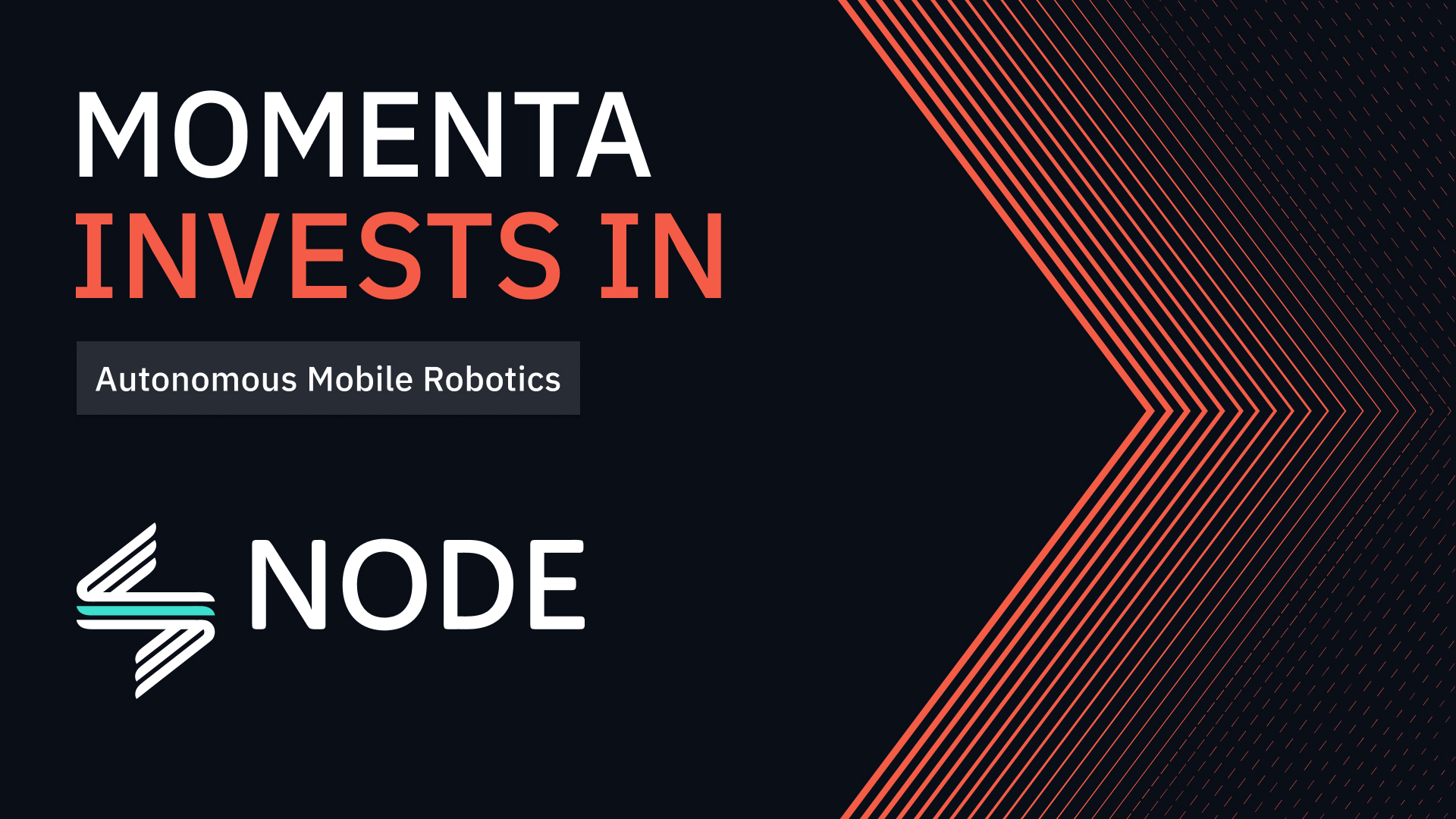 Momenta invest in NODE Robotics