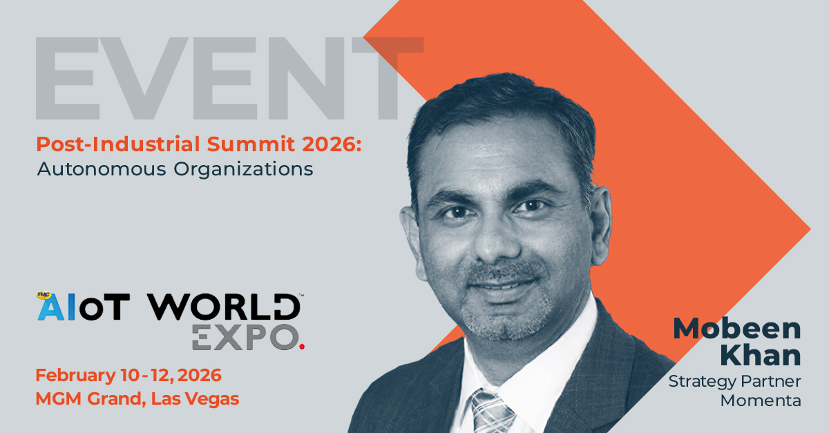 Meet Momenta Strategy Partner Mobeen Khan at AIoT World Expo East 2026